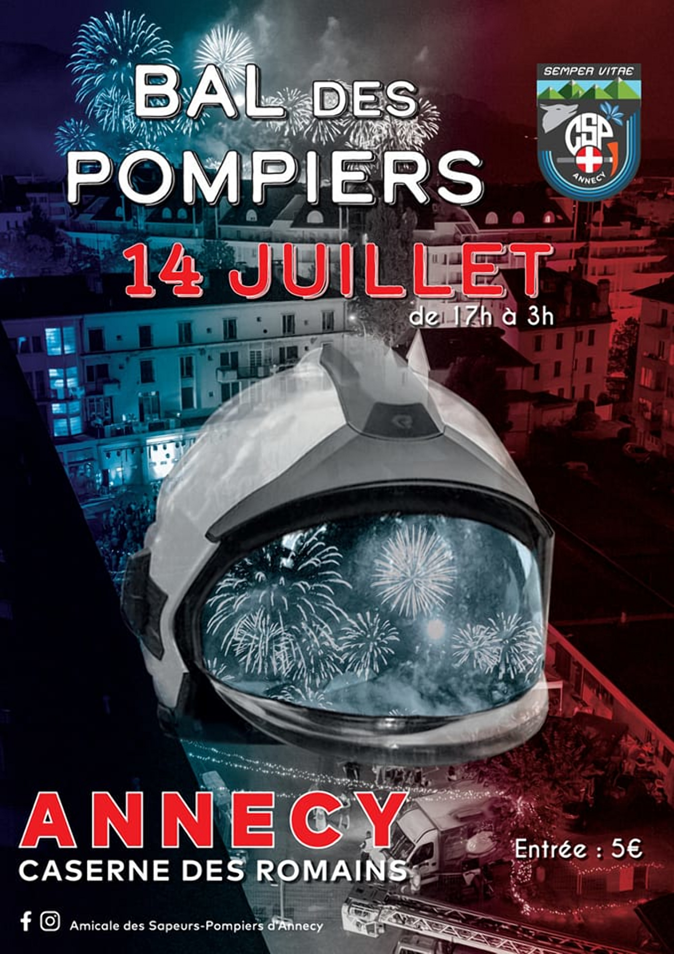 Bal des pompiers Léman Express